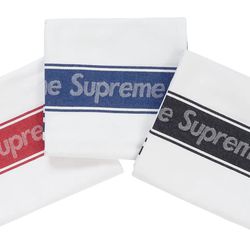 Supreme Dish Towels (Set of 3) Red Blue Black SS19