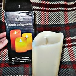 Remote Control LED swing Flame Candle 