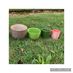 7pcs Plant Pots, Pick Up Only