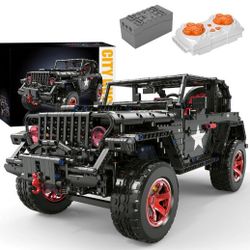 RC Off-Road SUV Wrangler Black Warrior Building Kits