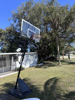 Portable Basketball Hoop System
