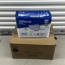 Adult diaper.  Size L