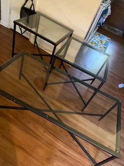 Glass tables