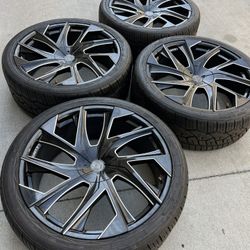 Wheel And Tires Set 95% Condition New