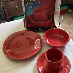 Fiesta 4 piece place setting