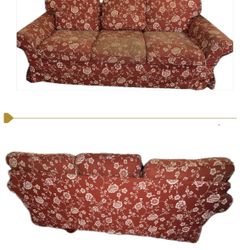 FREE COUCHES - Red and purple 