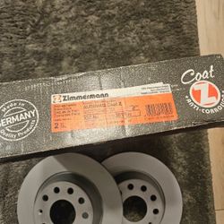 Zimmerman Brake rotors and brake pads