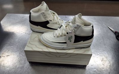 Jordan 2 Retro Sail Black Women's Size 9