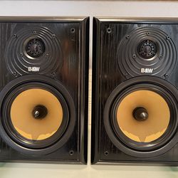 Bowers & Wilkins / B&W CDM 2 Special Edition bookshelf speakers
