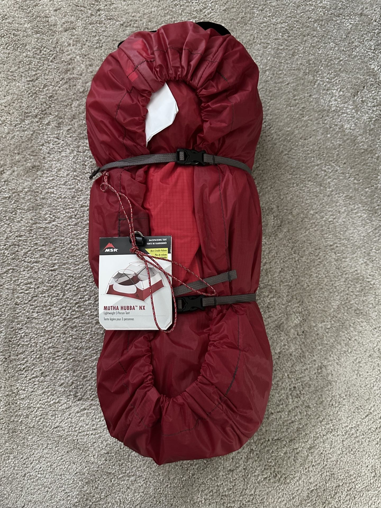 MSR MUTHA HUBBA NX 3 person backpacking tent