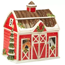 Farm House 3D Cookie Jar