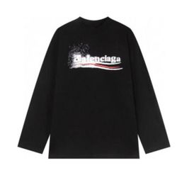 Balenciaga Distressed Campaign Long Sleeve (Size M, Fits L/XL)