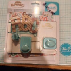 WRMK MINI ALPHABET PUNCH BOARD