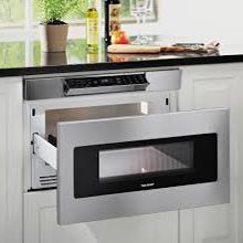 Sharp Drawer Microwave Model SMD2470ASY