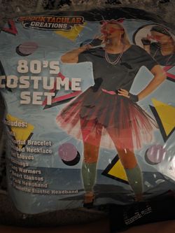 Spooktacular Creations 80's Costume Set