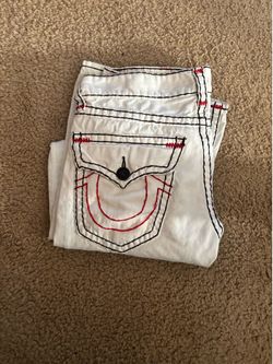 Straight Double Stitched True Religion Jeans