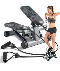 Mini Stair Stepper With Resistance Bands