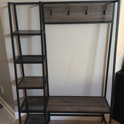 Coat Rack Bench 