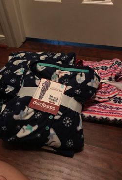 New fleece pajama set
