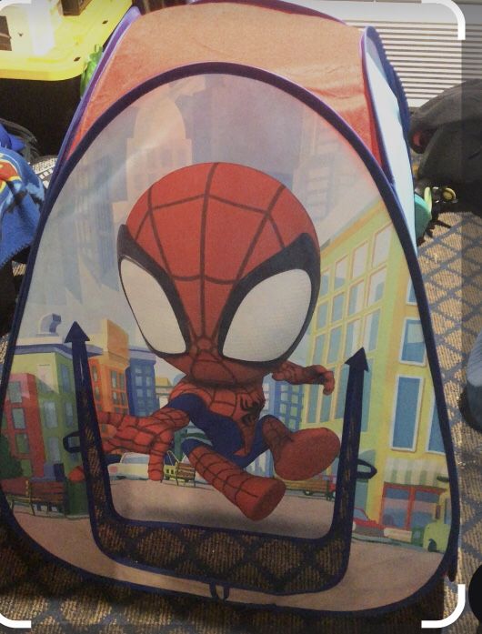 Marvel Spidey and His Amazing Friends Classic Hideaway Pop-Up Play Tent