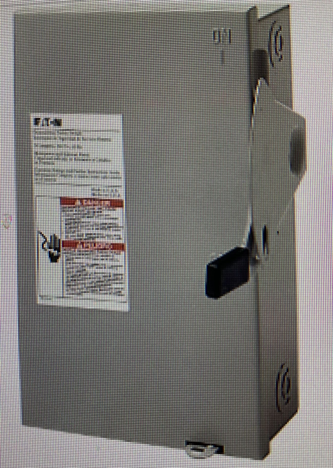 Eaton Dg322nrb Fusible Disconnect Switch