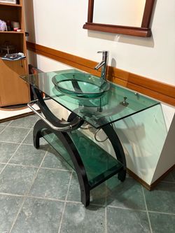 Glass Sink $150 OBO