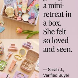 The Sweetest Mother's Day Surprise ~ Gift Box ~ Spring Self‑Care, Stationery, & Treats – Ready to Gift!