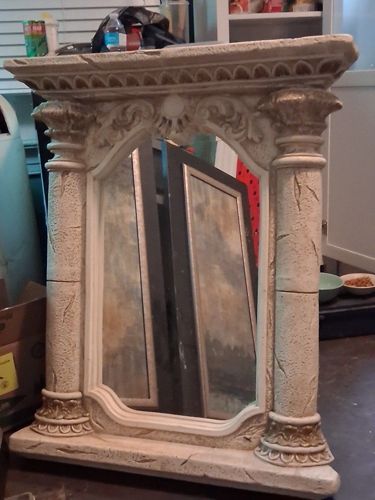 Mirror Beautiful Stone Looking