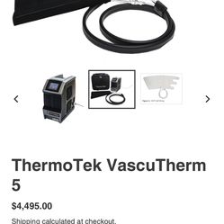 Thermotek VascuTherm5 thermal compression system 