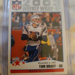 2003 Tkm Brady Card  