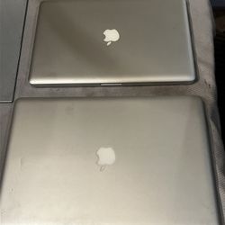 Lot Of 2 Apple Mac Book Pro A1297 A1286 For Parts/Repair Untested 