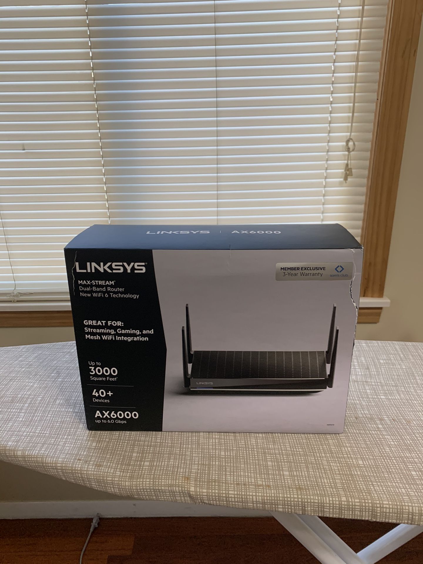 Linksys Ax6000 WiFi 6 Aimesh Router Like A New !