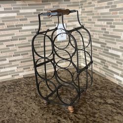 6 Bottle Wine Rack