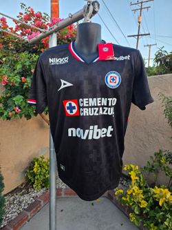 Cruz azul black  soccer jersey