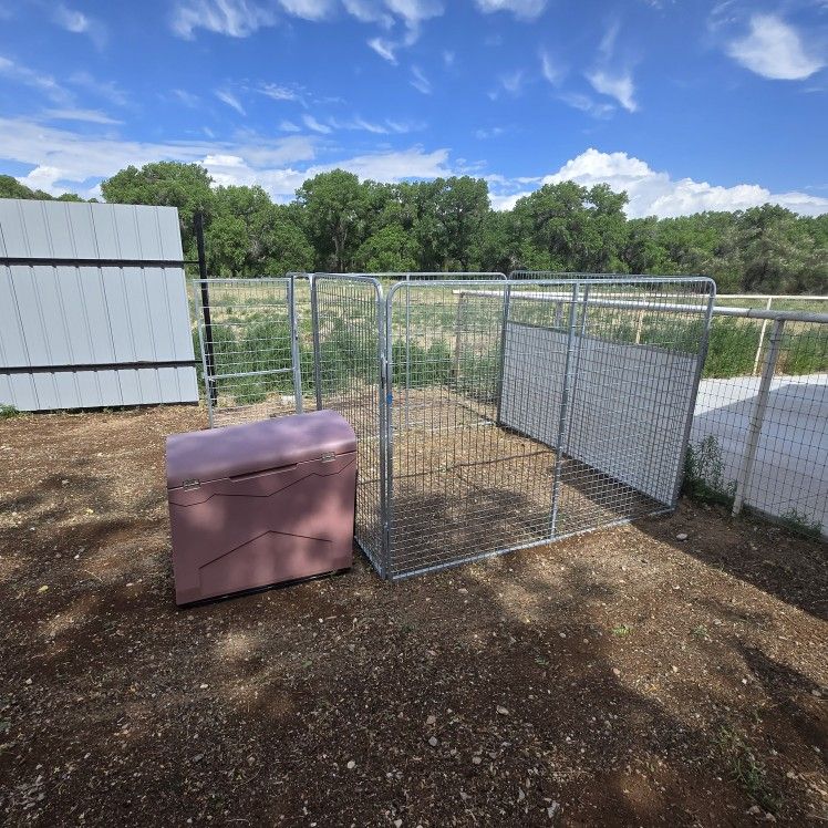 Dog Runs With Fitted Heated Kennels (2)