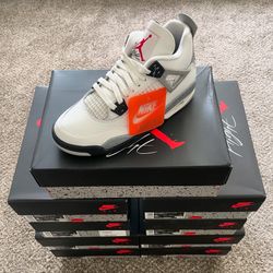 Jordan 4 Retro “White Cement” ❗️PRICES VARY BY SIZE❗️