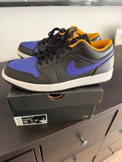 Air Jordan 1 Low Black Concord Size 10