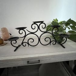 Iron Candle Holder 