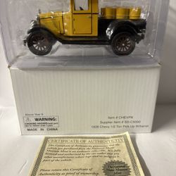 Item# CHEVPK Supplier Item# SS-C(contact info removed) Chevy 1/2 Ton Pick Up w/ Barrel 