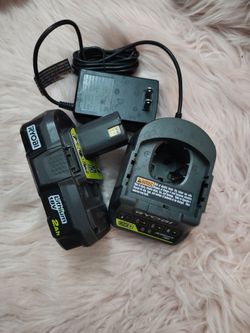 Ryobi Battery And Charger New