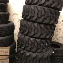 4x skid steer tires 12-16.5 14 ply $710 no bargain price firm if you bargain no reply