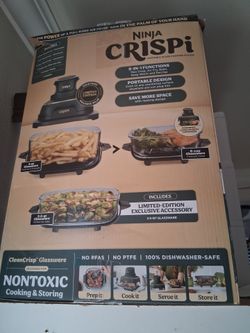Ninja Crispi 4 in 1 glass air fryer