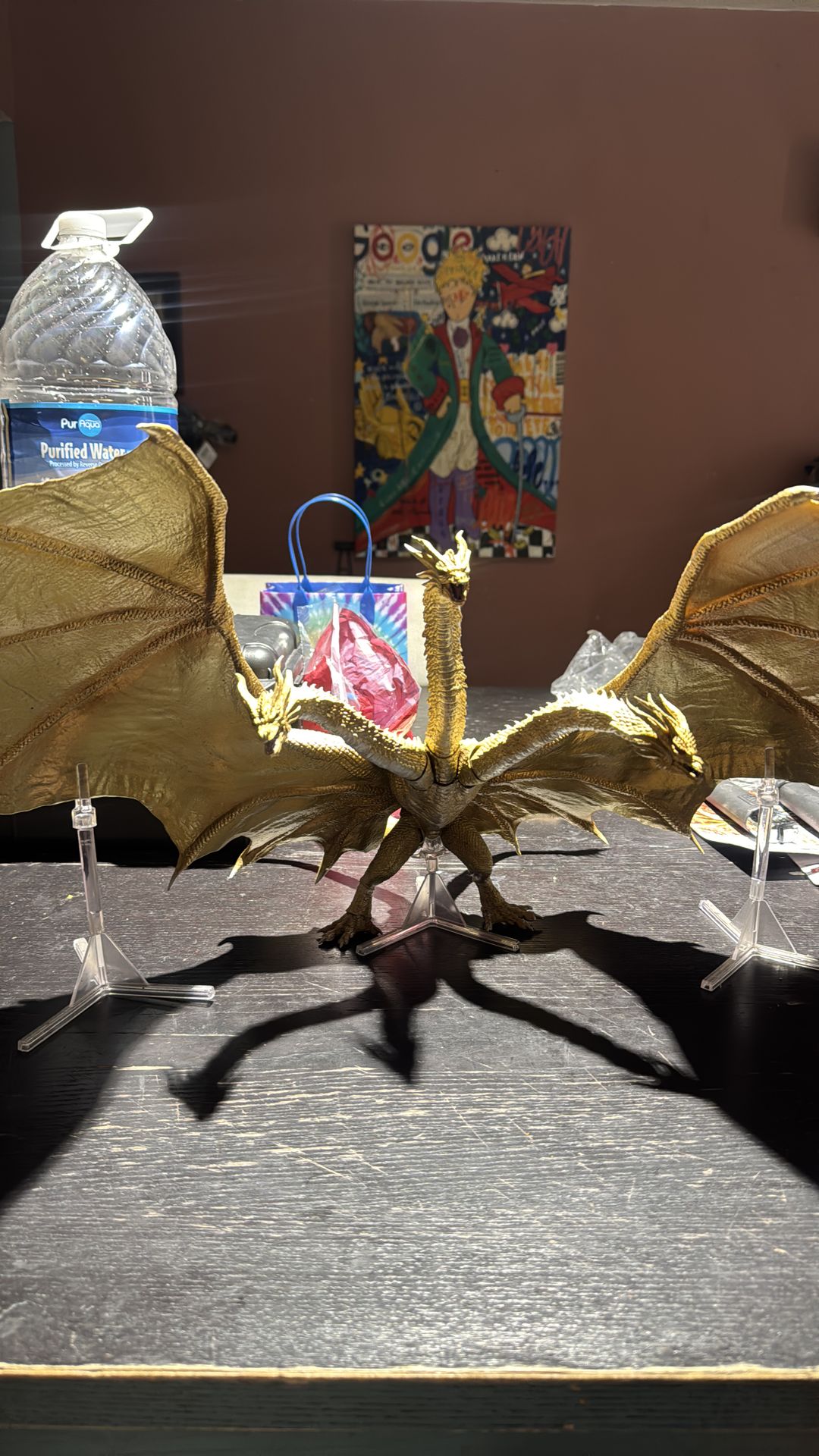 S.H monster arts Godzilla king of the monsters ghidorah