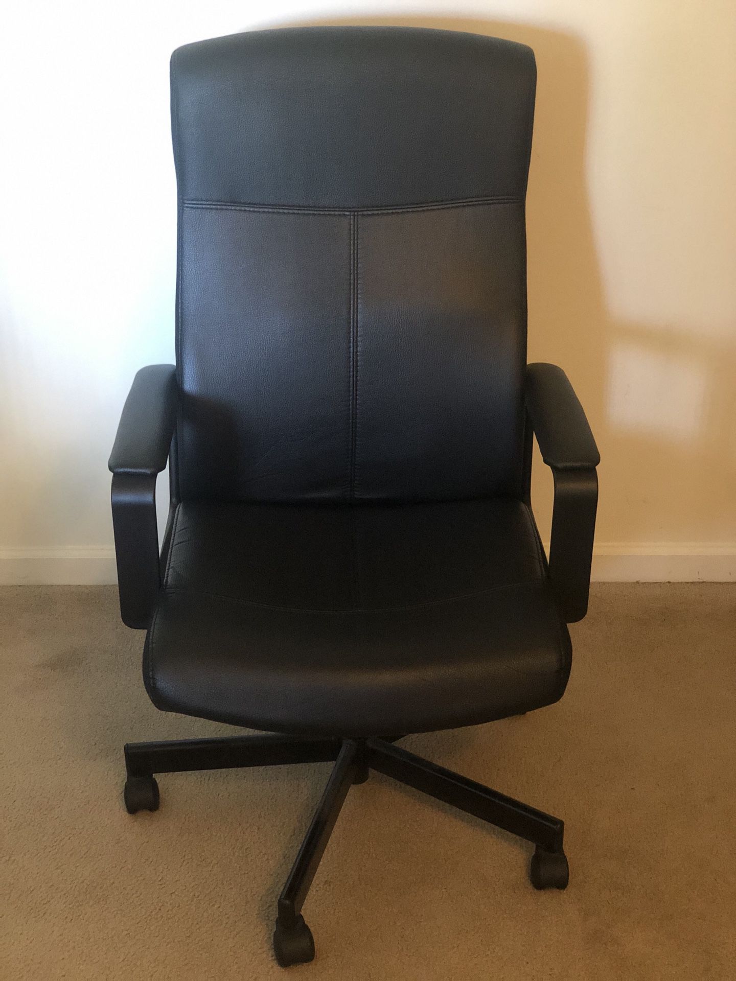 Black Leather Chair