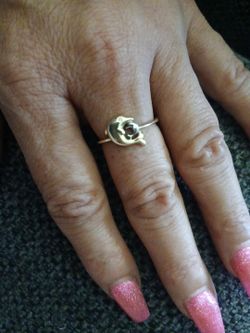 Anillo de delfin 14k