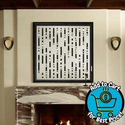 Lulu and Georgia Cordian Wall Art - Black
