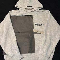 Essentials Hoodie Light Oatmeal