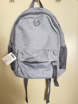 Pink Victoria Secret Backpack Grey