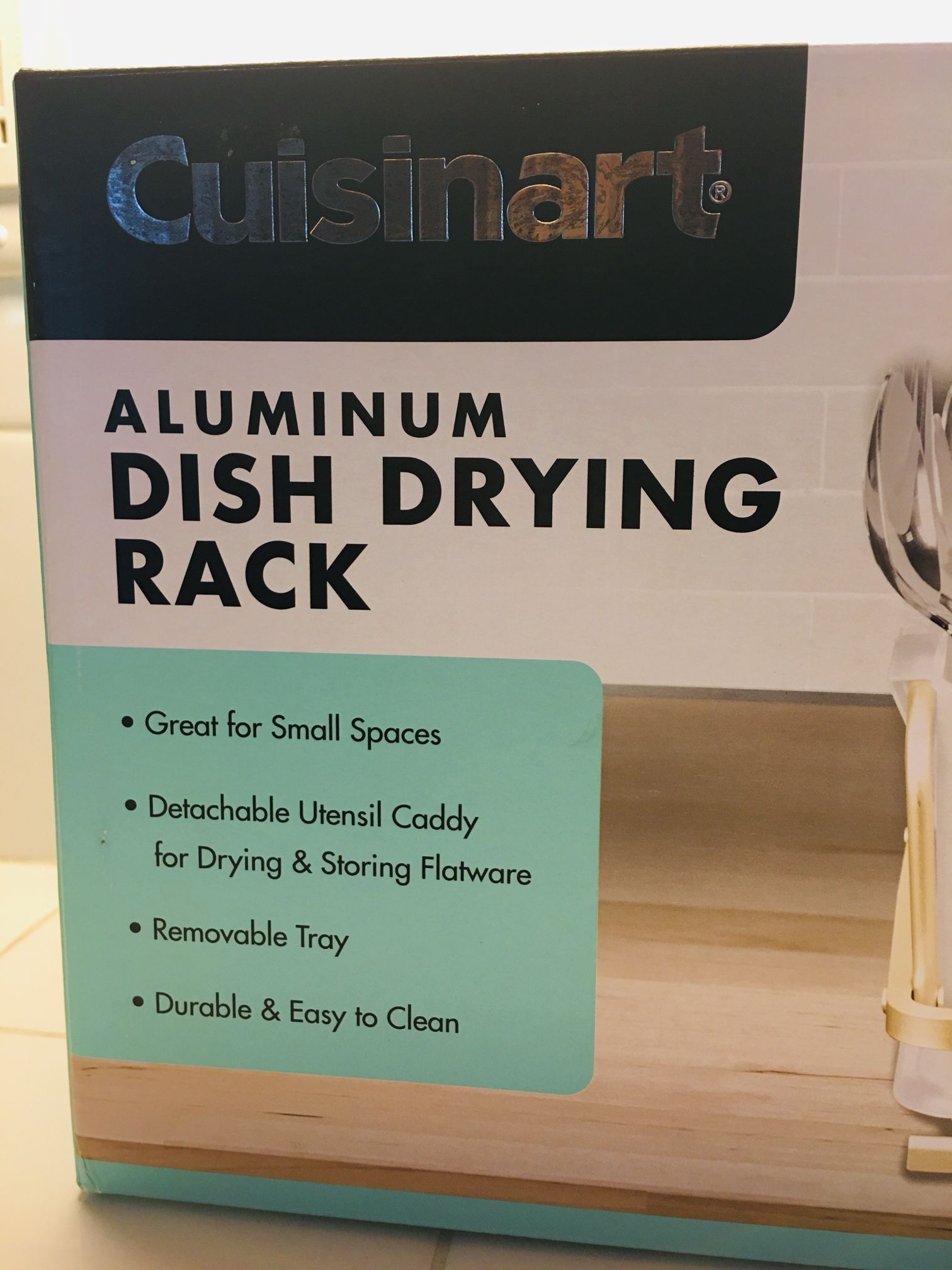 NEW! Cuisinart Aluminum Dish Drying Compact Rack Rust Proof for Sale in  Reedley, CA - OfferUp