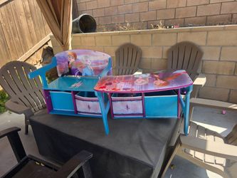 Disney Frozen Kids Table and Bench Set